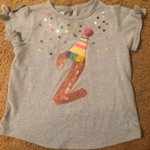 Mud Pie Birthday Shirt “2”
